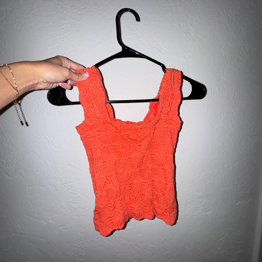 Vibrant Coral Women's Tank Top